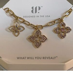 Bomb Party Rare Unicorn Clover Necklace